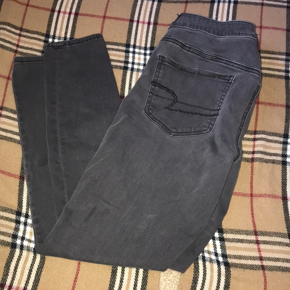 American Eagle Black Jeggings Size 10S